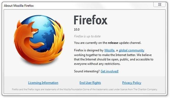 Firefox 10.0 is now available, includes full screen apps | TweakTown.com Firefox 10.0 is now available, includes full screen apps | TweakTown.com