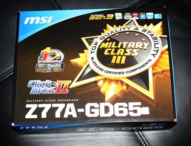 Open enlarged image MSI Z77A-GD65 Ivy Bridge Motherboard Video Unboxing | TweakTown.com