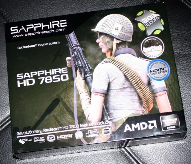 Sapphire Radeon HD 7850 and 7870 OC Edition Video Card Unboxing