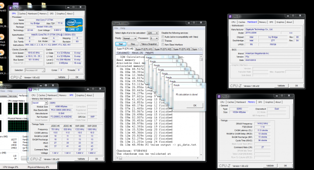 GIGABYTE Z77X-UD5H used to smash 3GHz memory barrier! 12 GIGABYTE Z77X-UD5H used to smash 3GHz memory barrier! 12