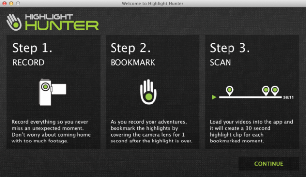 Highlight Hunter locates your best clips and cuts down editing time by 80% 5