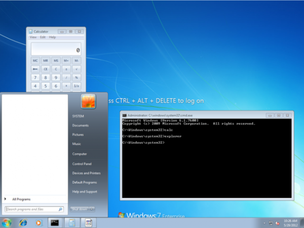 Exploit allows administrator command prompt to launch at login screen | TweakTown.com