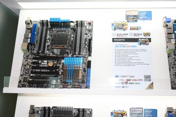 GIGABYTE shows off new boards in Taipei 101 VIP Media Suite 03