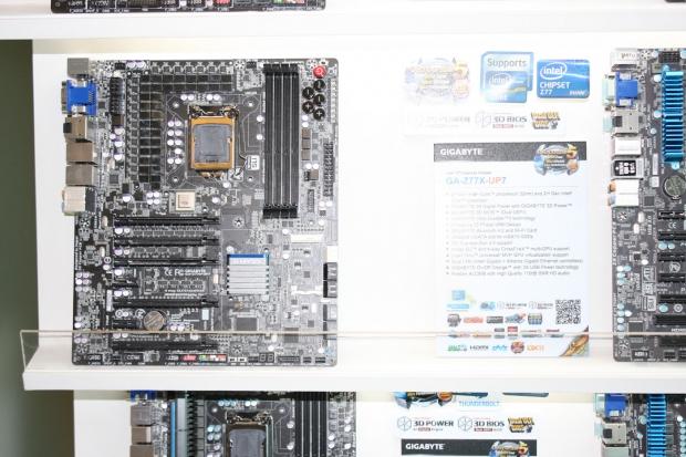 GIGABYTE shows off new boards in Taipei 101 VIP Media Suite 07