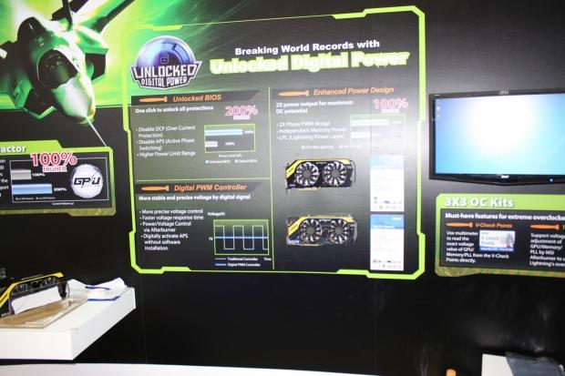 MSI's NVIDIA GEFORCE GTX 680 Lightning video card smiles for us on camera | TweakTown.com
