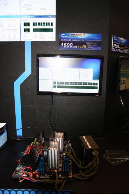 G.Skill shows off huge 96GB DDR3 RAM kit at Computex 1