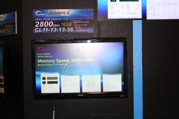 G.Skill shows off 3000MHz DDR memory kits on two boards at Computex 02