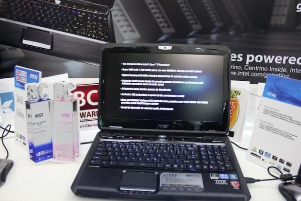 MSI's EyeFinity-capable GX60, GTX 670M-powered GT60 stand in front of the camera for us 01 MSI's EyeFinity-capable GX60, GTX 670M-powered GT60 stand in front of the camera for us 01