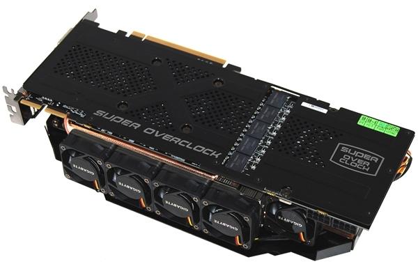 Gigabyte shows off their new Super OverClock Radeon HD 7970, sports five fans 03 Gigabyte shows off their new Super OverClock Radeon HD 7970, sports five fans 03