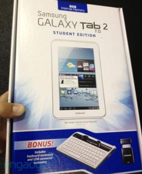 Samsung Galaxy Tab 2 7.0 Student Edition to show up on Best Buy shelves for $249, comes with keyboard, USB adapter | TweakTown.com Samsung Galaxy Tab 2 7.0 Student Edition to show up on Best Buy shelves for $249, comes with keyboard, USB adapter | TweakTown.com