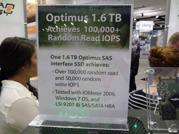 FMS 2012: SMART Storage Demonstrates The Optimus SSD With 1.6TB 04 FMS 2012: SMART Storage Demonstrates The Optimus SSD With 1.6TB 04
