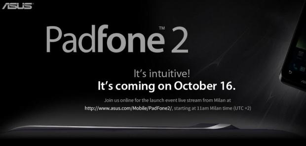 Open enlarged image ASUS Padfone 2 is coming on October 16 | TweakTown.com