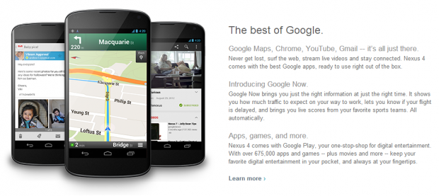 Google Nexus 4 brings Google to their knees, more stock to arrive within three weeks | TweakTown.com