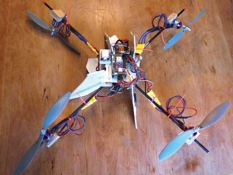 Dad creates video-capable quadrocopter to watch his son walk to the bus stop, redefines the meaning of hovering parent 04 Dad creates video-capable quadrocopter to watch his son walk to the bus stop, redefines the meaning of hovering parent 04