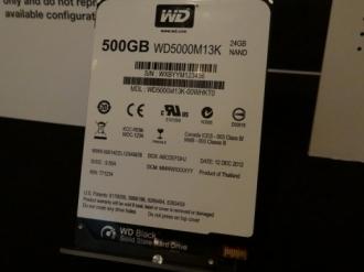 Western Digital shows off new hybrid SSD at CES 2013, known as SSHD | TweakTown.com