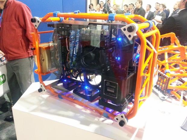 InWin borrows from Ducati to inspire the new D-Frame as well as showing some other goodies 04