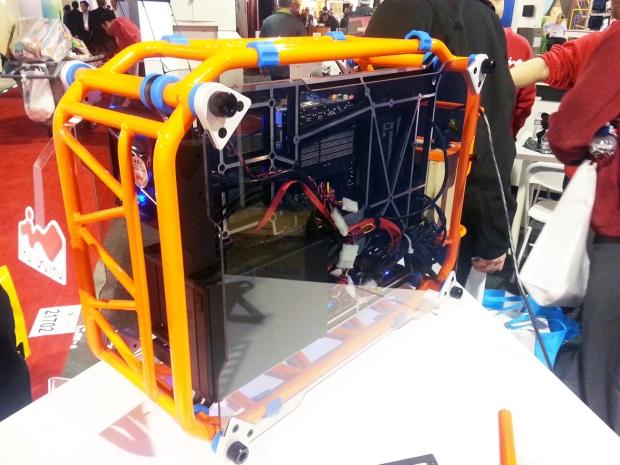 InWin borrows from Ducati to inspire the new D-Frame as well as showing some other goodies 06