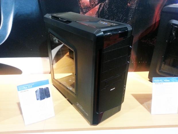 Zalman offers a trio of cases at CES 2013 to fit every need! 02