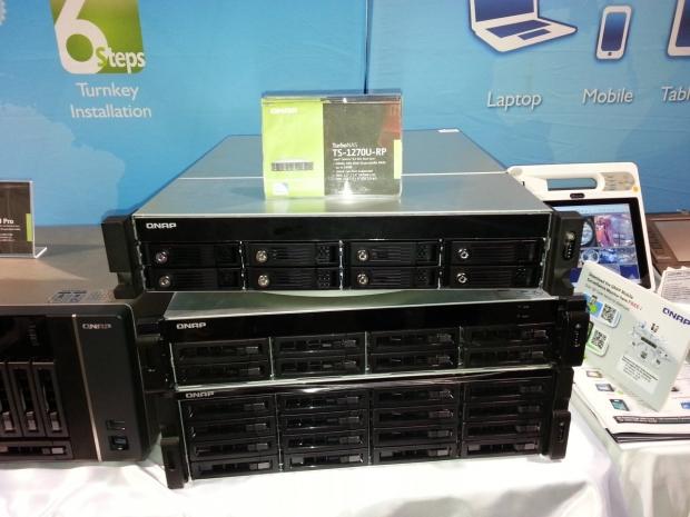 QNAP announces TS-X70U-RP Series and firmware 3.8 with HDMI Media Support at CES 2013 01
