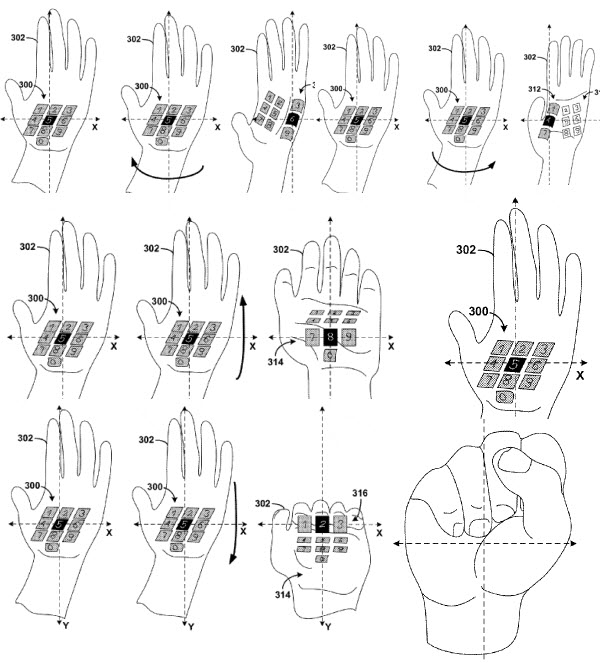 Google looks to patent laser keyboard, possibly for use in Google Glass 2