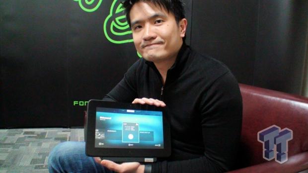 TweakTown sit down video with Razer CEO Min-Liang Tan discussing Edge gaming tablet 1