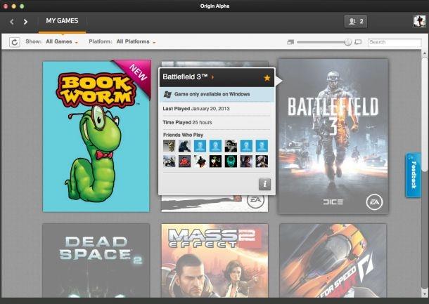 ea origin for mac