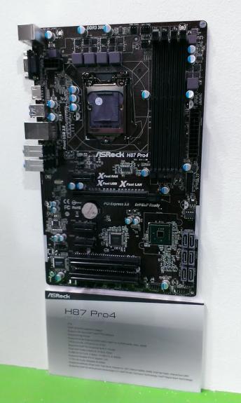 ASRock unveils four Intel Haswell Z87/H87/B85 motherboards at CeBIT 3 ASRock unveils four Intel Haswell Z87/H87/B85 motherboards at CeBIT 3