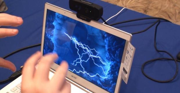 Intel Computing Technology Demo in Taipei - controlling lightning with our fingertips and driving a car with no hands 2 Intel Computing Technology Demo in Taipei - controlling lightning with our fingertips and driving a car with no hands 2