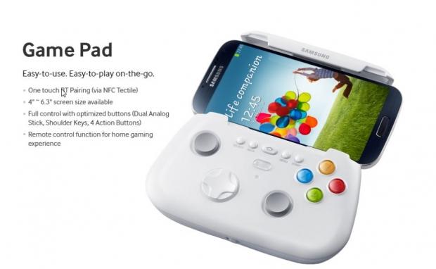 Open enlarged image Samsung's Galaxy S IV game pad alludes to upcoming 6.3-inch device | TweakTown.com