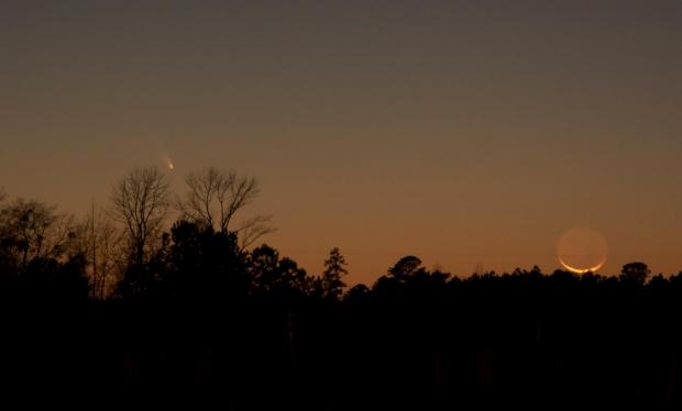 SpaceTT: Comet Pan-STARRS shows off in brilliant fashion in the March skies 1 SpaceTT: Comet Pan-STARRS shows off in brilliant fashion in the March skies 1