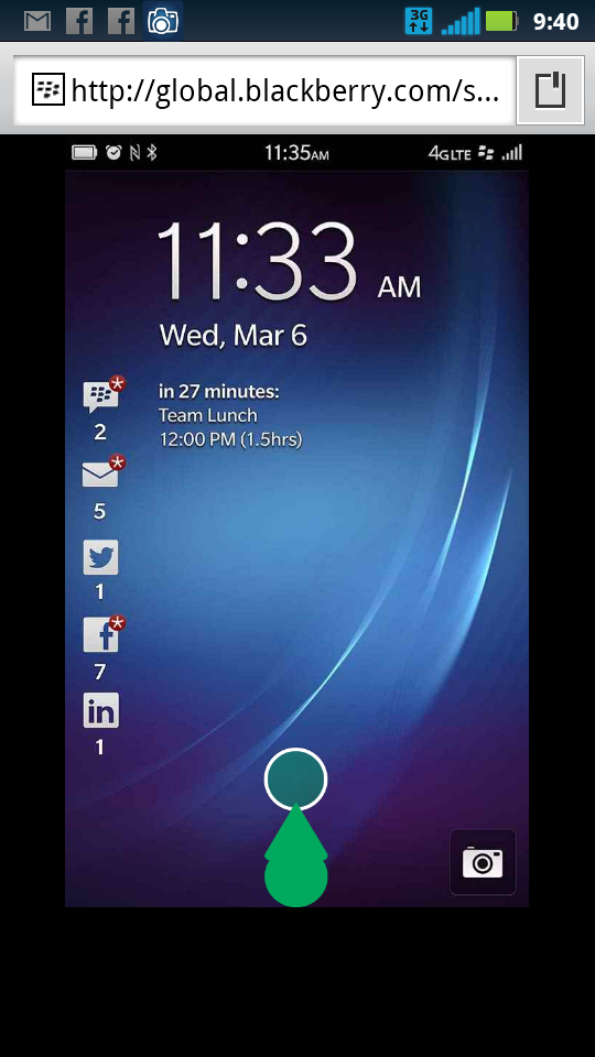 BlackBerry offers Android and iOS users a BB10 demo via a web app 1 BlackBerry offers Android and iOS users a BB10 demo via a web app 1