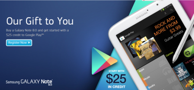 Galaxy Note 8 comes with $25 Google Play credit | TweakTown.com