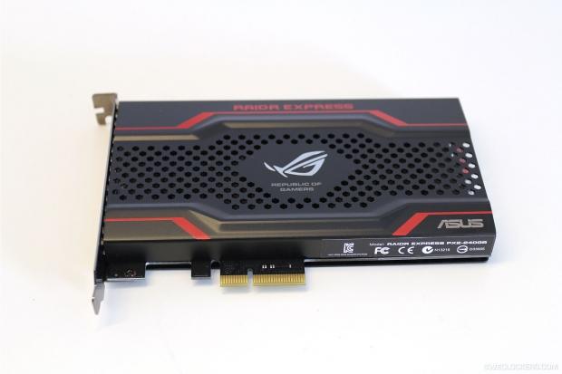 ASUS unveil their Raidr PCI Express-based SSD capable of 830MB/sec 02