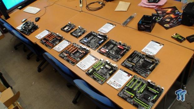 A hands-on video of GIGABYTE's range of Intel Z87 Express Haswell motherboards 1