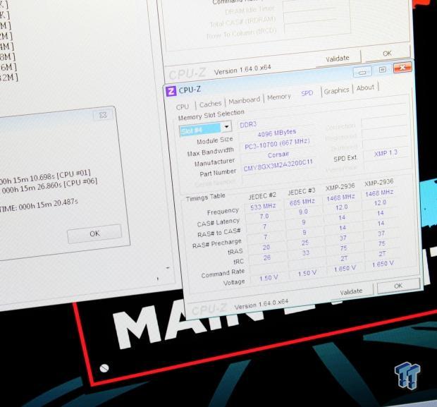 Corsair strap us in for some high-speed memory clocks 03