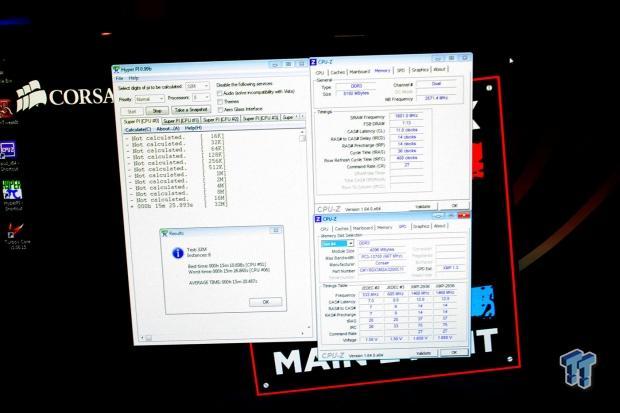 Corsair strap us in for some high-speed memory clocks 04