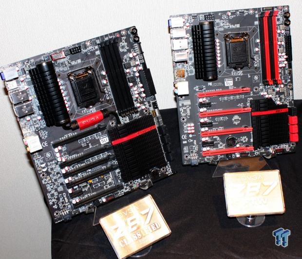 EVGA show off Z87 motherboards and remind us of X79 01