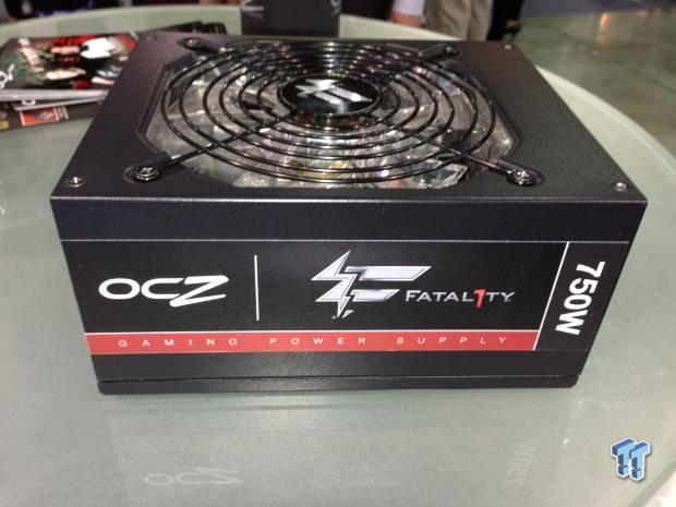 OCZ shows off new Fatal1ty 750-watt Bronze rated PSU, Haswell-ready and at a good price 1