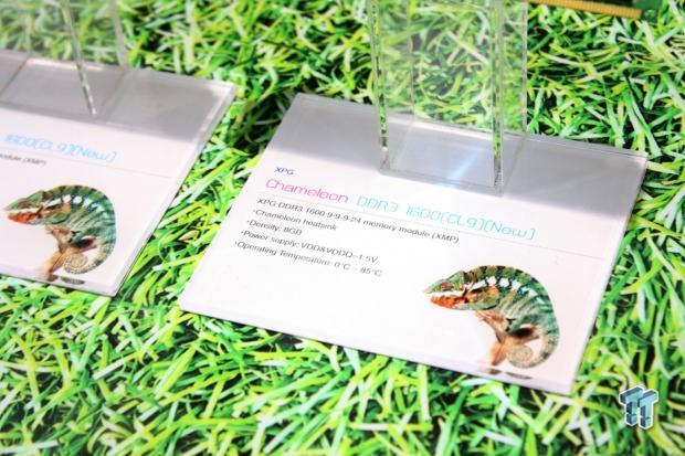 ADATA show color changing RAM heat spreader and more 01