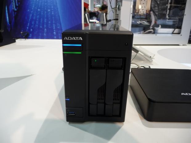 ADATA to enter the personal cloud market; shows low drive count NAS at Computex Taipei 2013 01