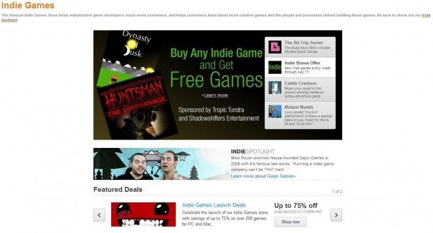 Amazon launches new store front for independent game developers 1 Amazon launches new store front for independent game developers 1