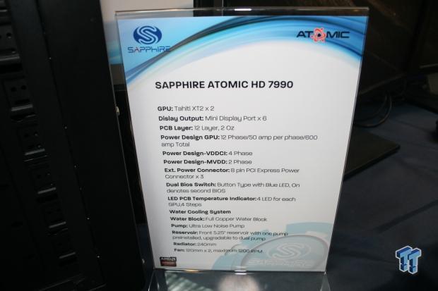 We take a closer look at Sapphire's beautiful Atomic HD 7990 GPU 06 We take a closer look at Sapphire's beautiful Atomic HD 7990 GPU 06