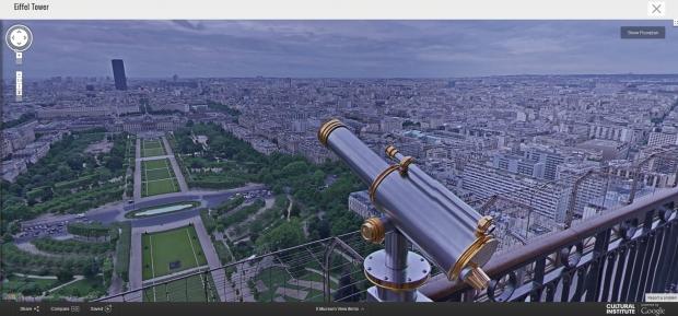 Google's Street View now lets viewers experience Paris from the top of the Eiffel Tower | TweakTown.com