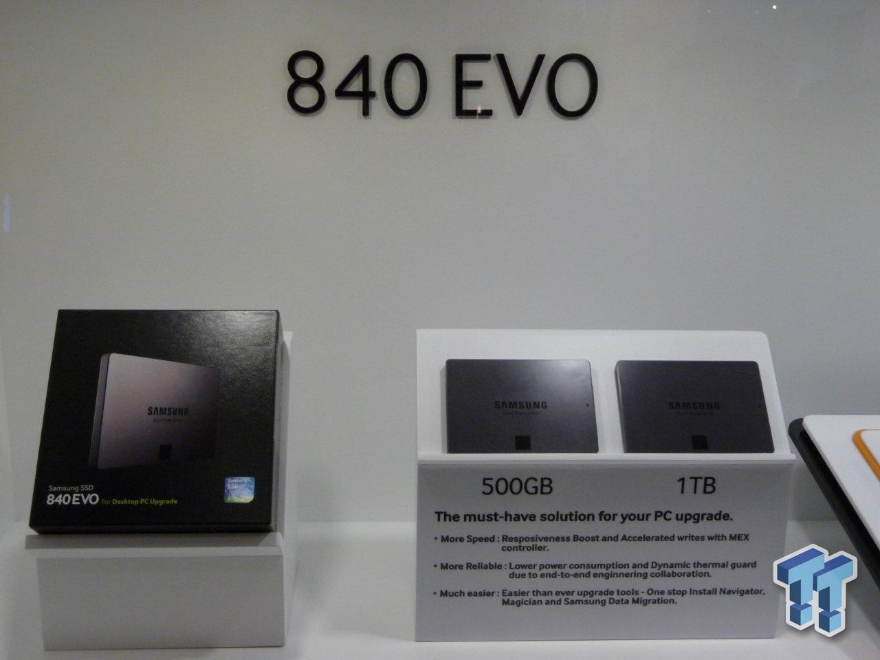 Samsung launches new 840 EVO series of Solid State Drives at annual Global SSD Summit