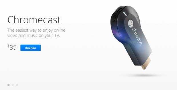 Google announces Chromecast, a $35 media streaming dongle for your TV 1 Google announces Chromecast, a $35 media streaming dongle for your TV 1