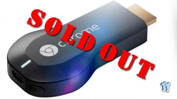 Google's Chromecast sells out online in under 36 hours | TweakTown.com