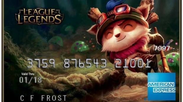 Get ready for League of Legends themed American Express cards | TweakTown.com