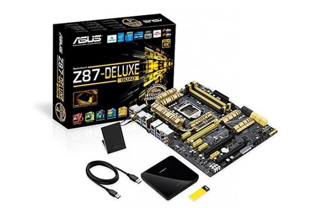 ASUS unveils its first Thunderbolt 2 motherboard, the Z87-Deluxe/Quad | TweakTown.com