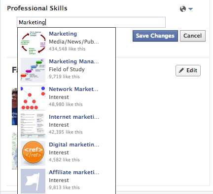 Facebook looks to take on LinkedIn with new Professional Skills tab 2 Facebook looks to take on LinkedIn with new Professional Skills tab 2