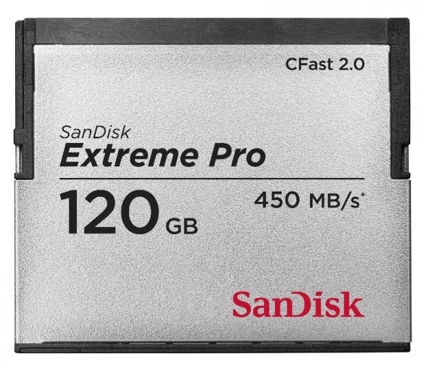 Sandisk launches 256GB Extreme Pro CFast card for 4K HD video | TweakTown.com